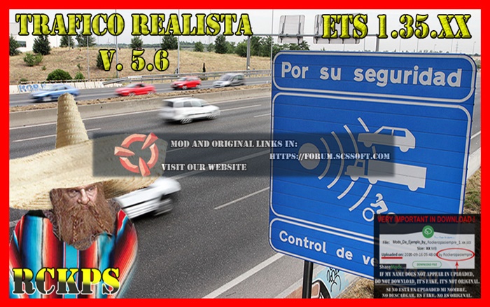 ETS2 - Realistic Traffic Mod V5.9 (1.36.x)