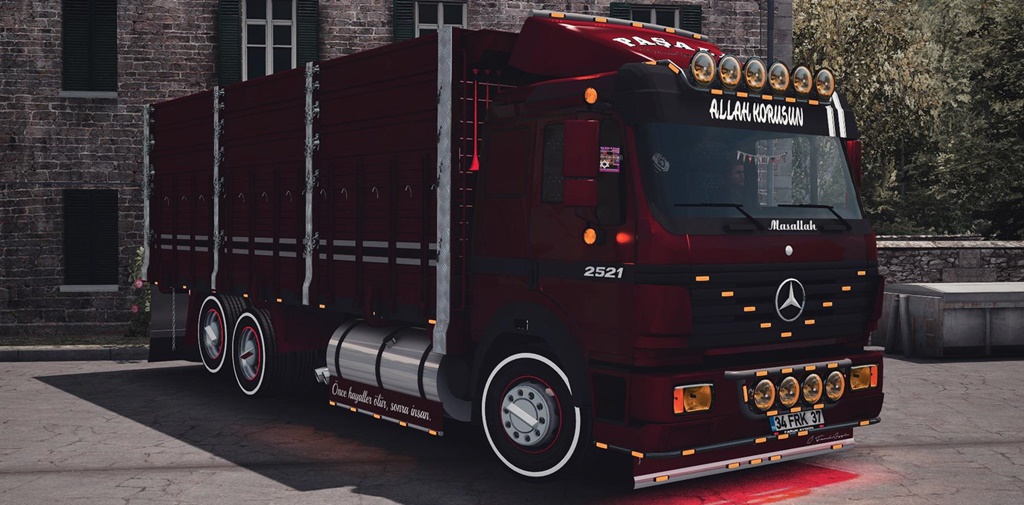 ETS2 - Mercedes-Benz 2521 Truck (1.37.x)
