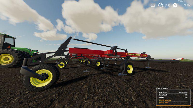 FS19 - Sunflower 5 Section 5056 Cultivator V1.0