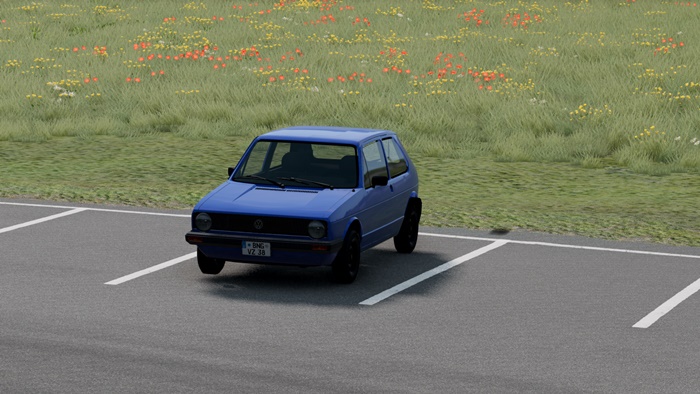 BeamNG – Volkswagen Golf (MK1) Car Mod