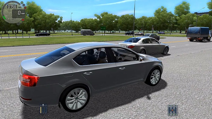 City Car Driving 1.5.9 - Skoda Octavia 1.8 TSI MT Elegance