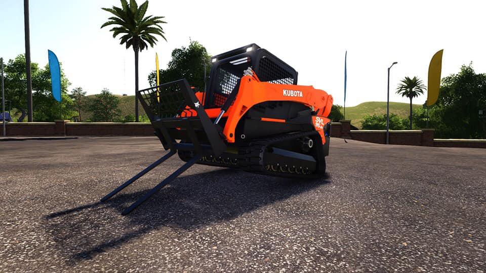 FS19 - Kubota SVL Skid Steer V1.0