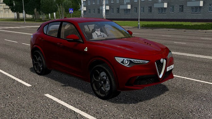 City Car Driving 1.5.9 – Alfa Romeo Stelvio Quadrifoglio 2018