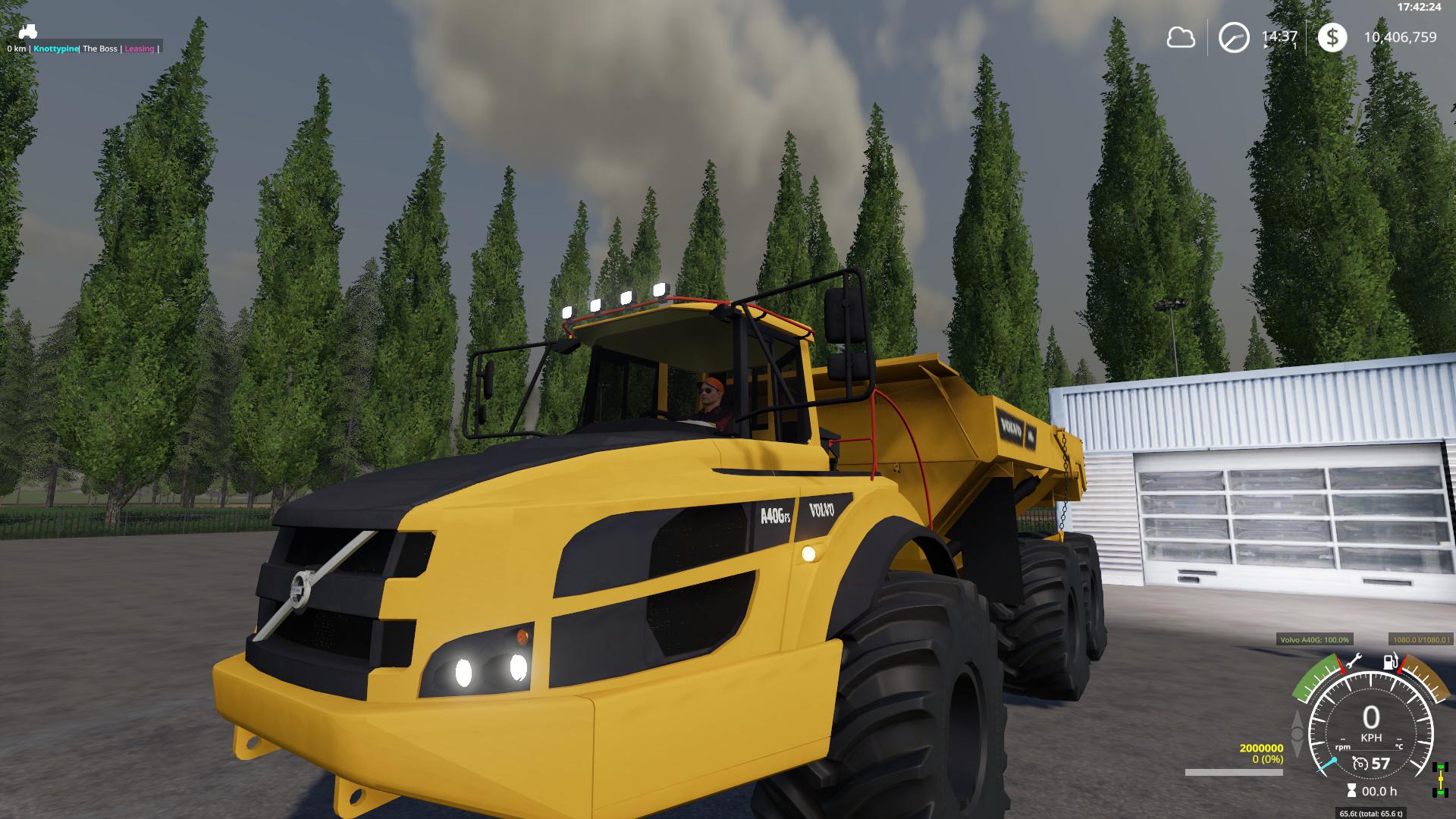 Fs19 Volvo A40g Truck V2120 Farming Simulator 19 Modsclub 9632