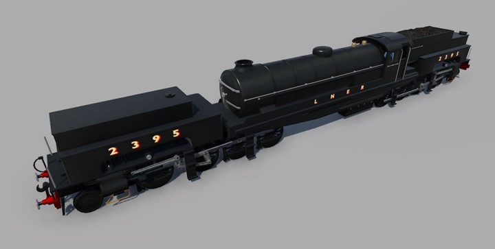 Transport Fever 2 - Lner U1 Beyer-Garratt 2-8-0+0-8-2