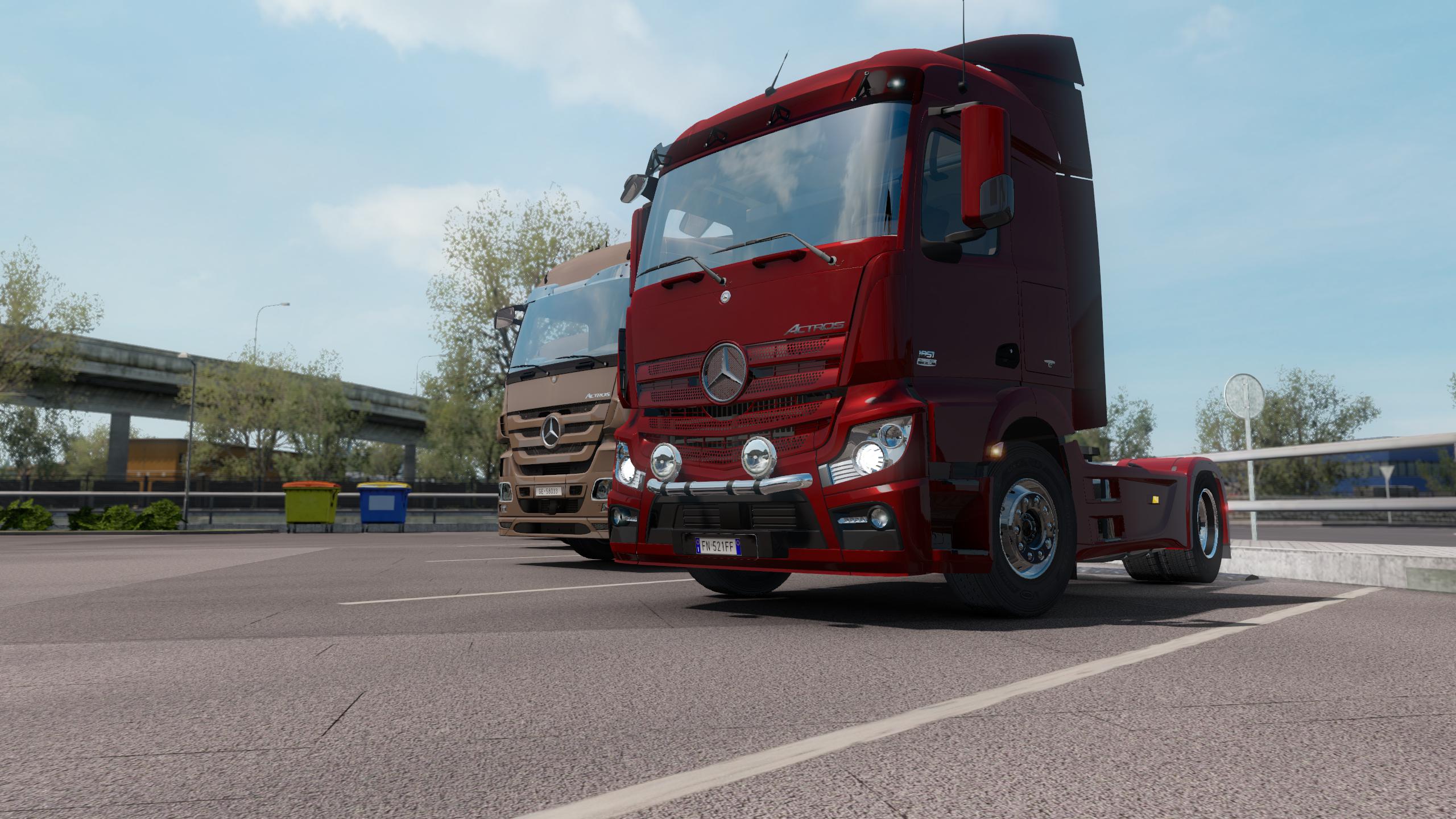 ETS2 - Mercedes-Benz Actros MP4 Fix V1.3 (1.37.x)