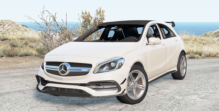 BeamNG - Mercedes-AMG A 45 (W176) 2016 Car Mod