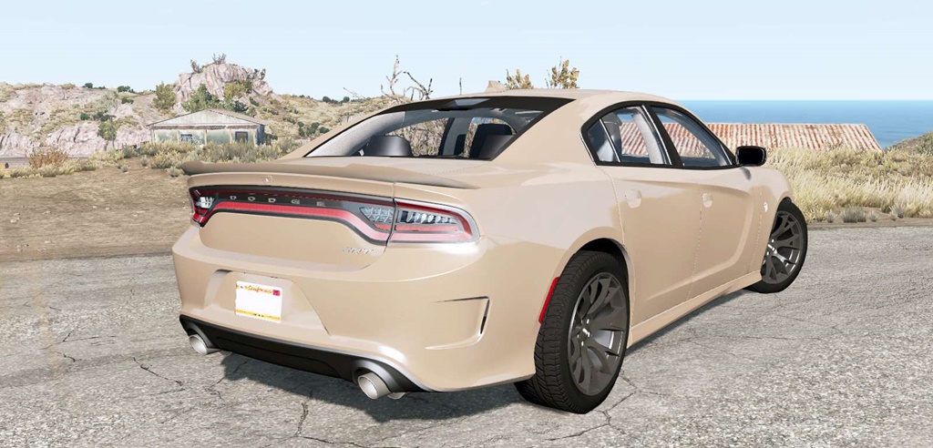 dodge charger hellcat beamng drive