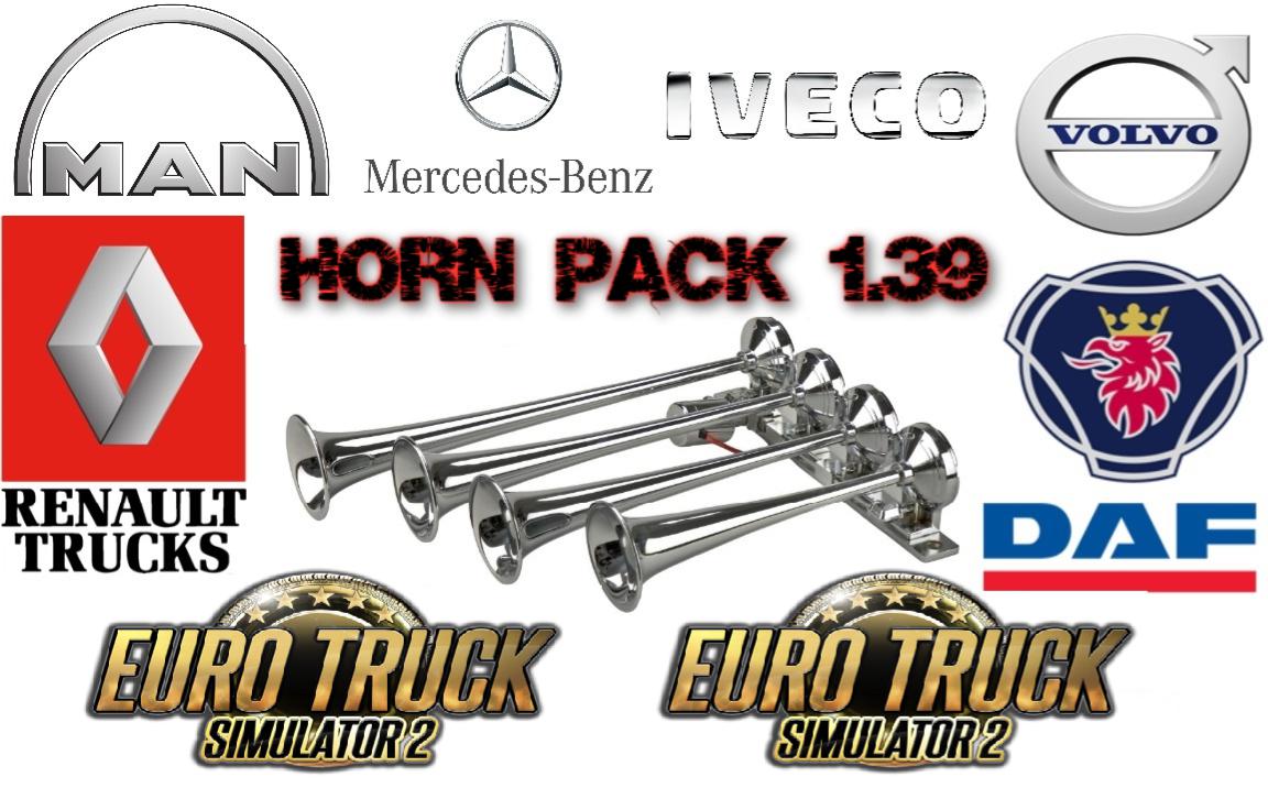 ETS2 - Horn Pack (1.39.x)