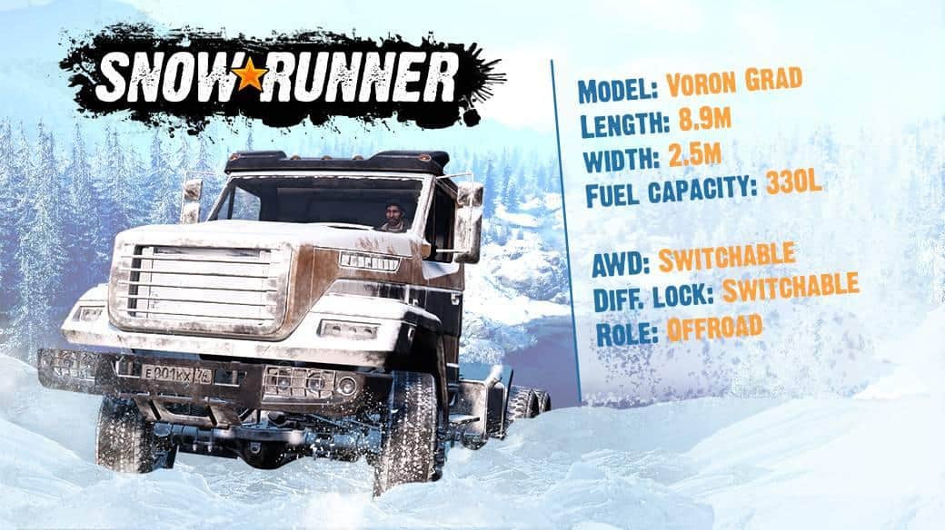 SnowRunner - Voron Xtreme Truck V4