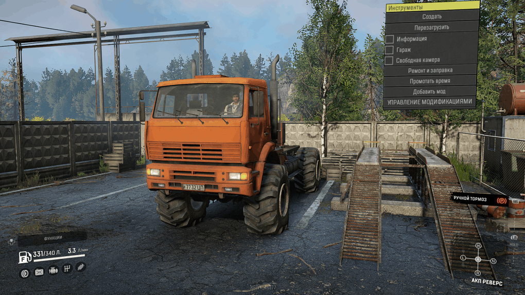 SnowRunner - Yamal B-4 Truck Test 1