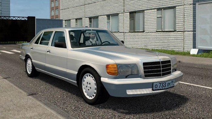 City Car Driving 1.5.9 - Mercedes-Benz 560 SEL (W126)