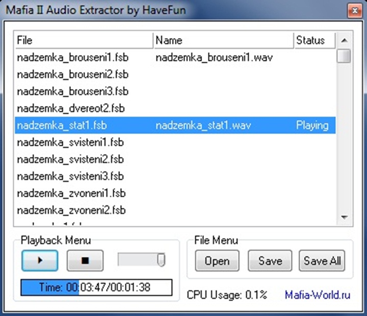 Mafia music extractor как пользоваться