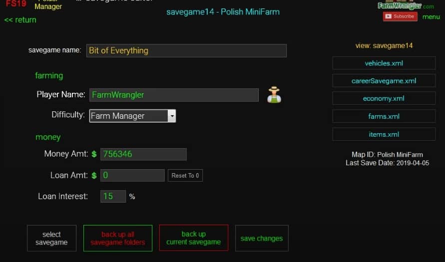FS19 - Dashboard V3.7
