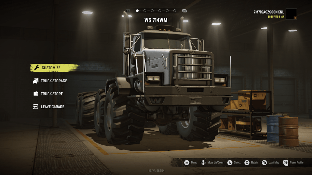 SnowRunner - WS 714WM Wip Truck