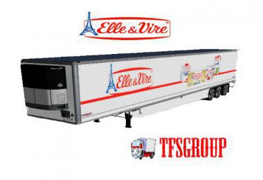 FS19 -  Elle Et Vire Refrigerated Trailer V2.0