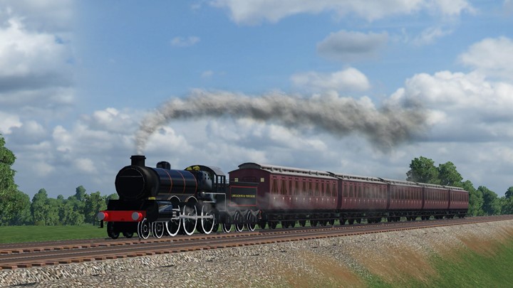 Transport Fever 2 - L&YR 4-6-0 Dreadnaught