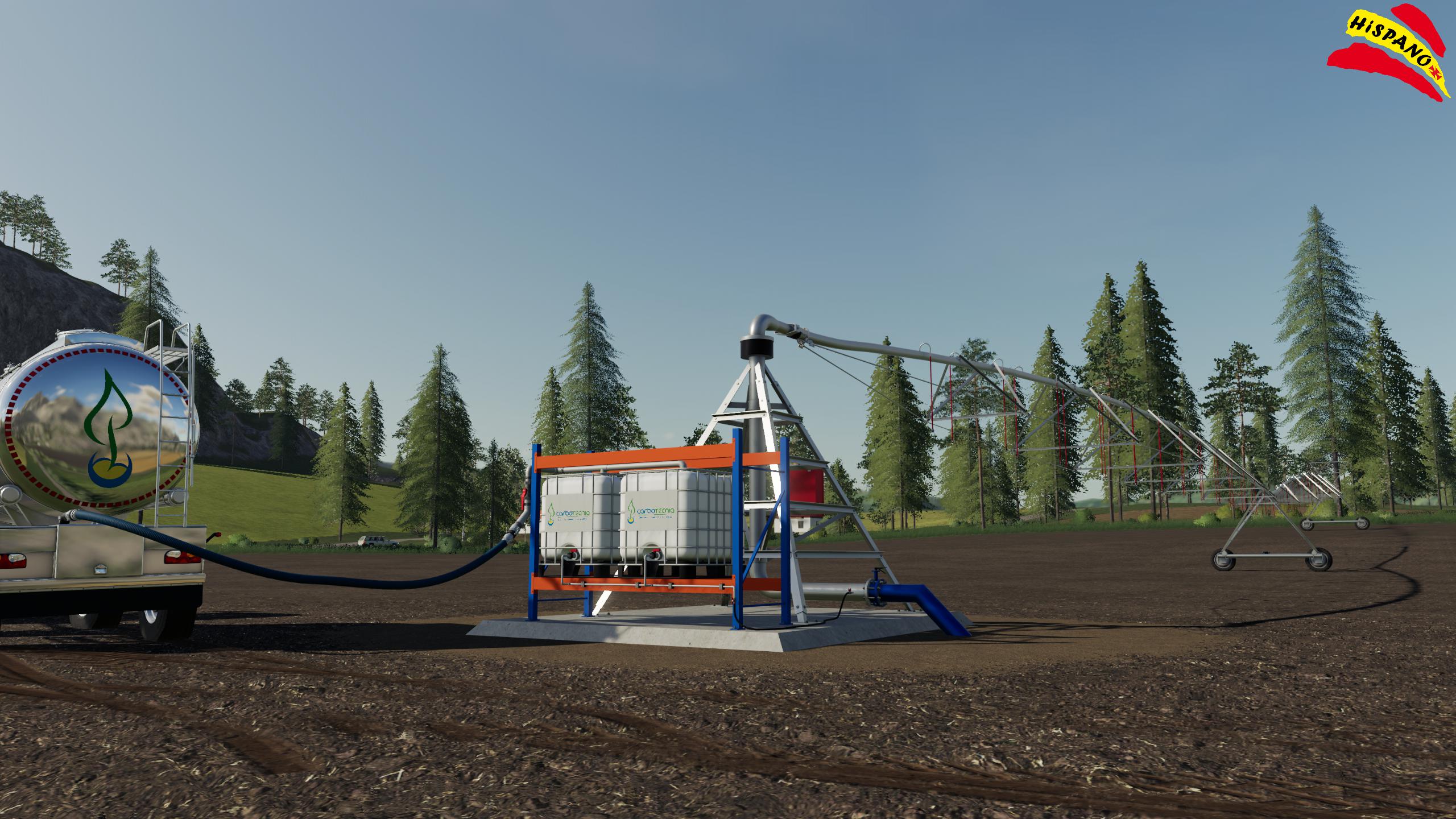 FS19 - Lindsay Zimmatic Pivot 124m Placeable V1.0