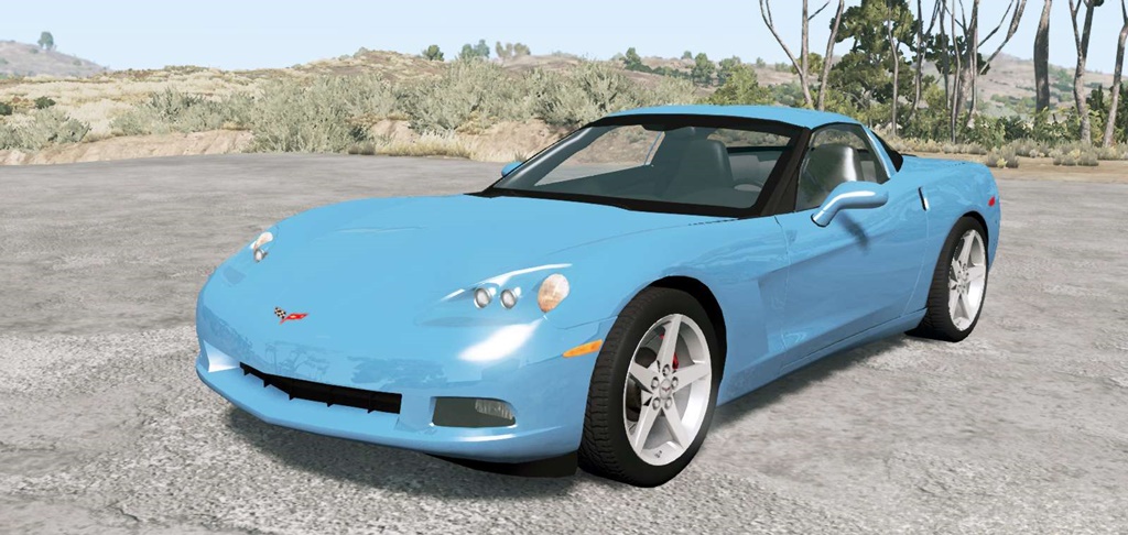 BeamNG - Chevrolet Corvette Coupe (C6) 2006 Car Mod | BeamNG Drive