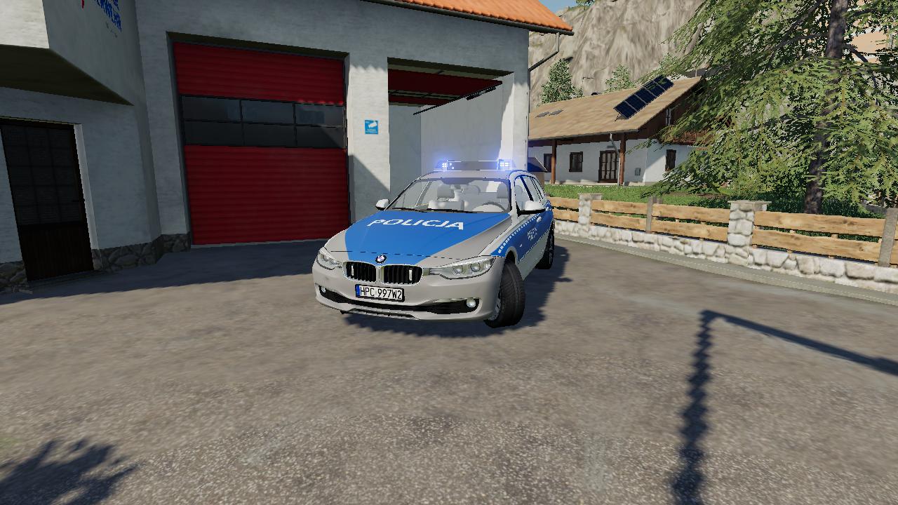 FS19 BMW Police Car V1.1 Farming Simulator 19