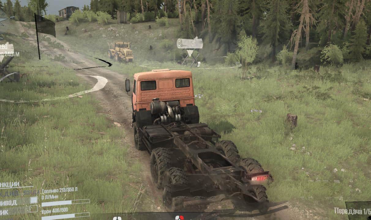 Spintires:Mudrunner - Ural Plots Map V24.10.19