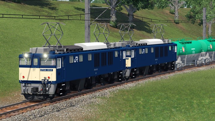 Transport Fever 2 - Japan National Railway EF64-1000 DC Electric Locomotive
