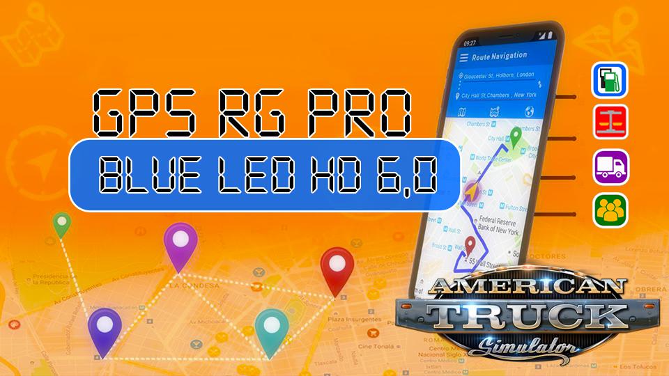 ATS - GPS RG Pro Blue Led HD V6.0 (1.39.x)