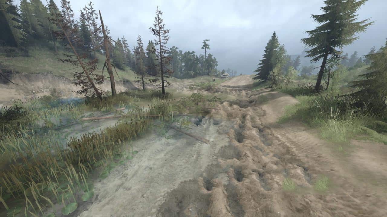 Spintires:Mudrunner - Two Lakes Map V1