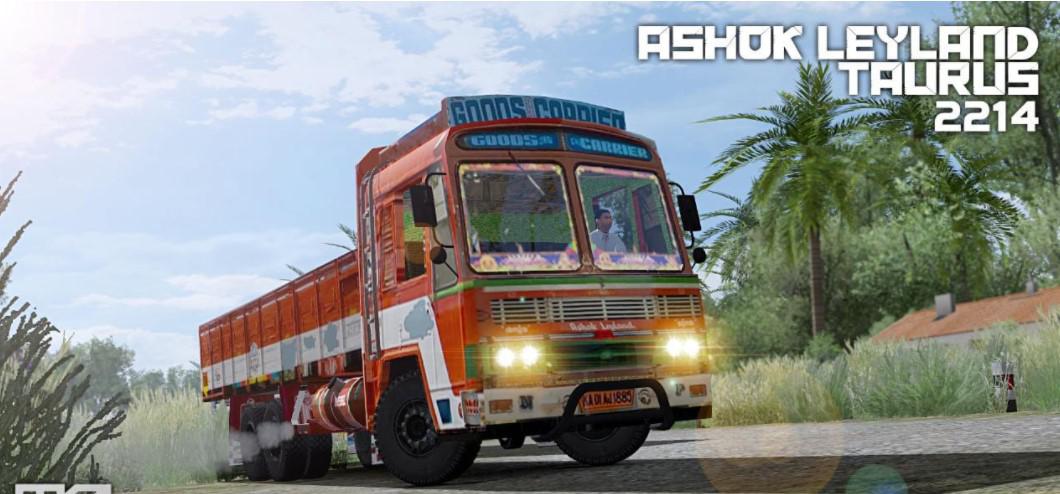 ETS2 - Leyland 2411 Lorry 10 Wheeler Drivable Mod (1.39.x)