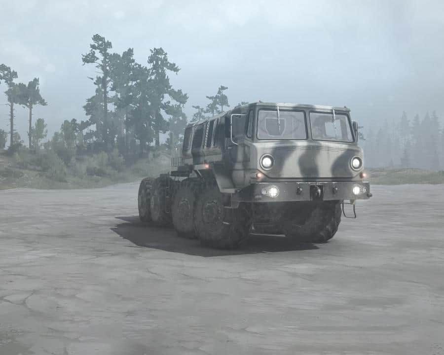 Spintires:Mudrunner - ZiKZ-605R (Maz-537) Truck V1.0