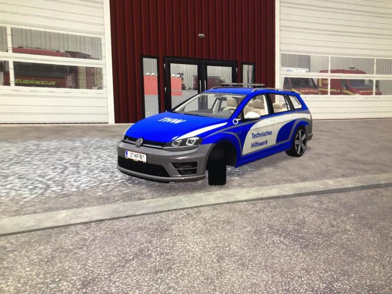 FS19 - Thw Elw Skin V1.0