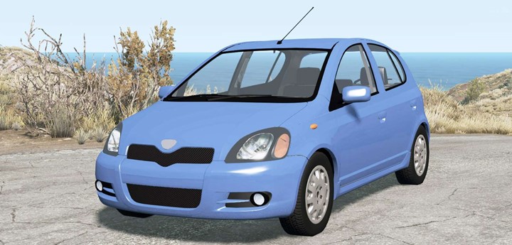BeamNG - Toyota Vitz RS 5-Door 2000 Car Mod