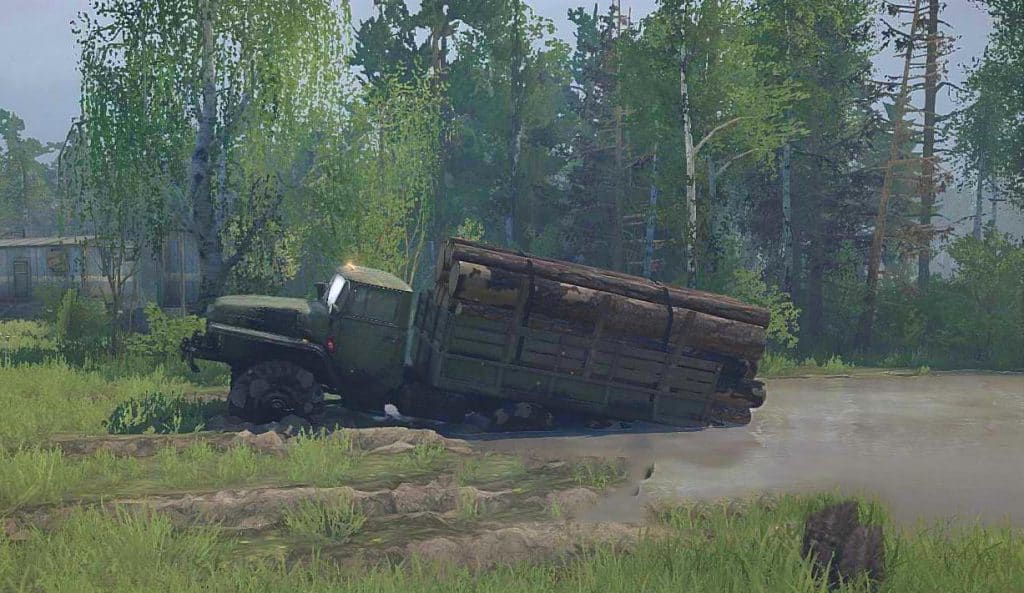 Spintires:Mudrunner - Chebaklink Map V1.2