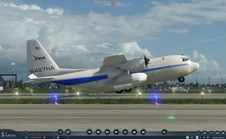 Transport Fever 2 - Nasa Lockhead Martin EC-130Q