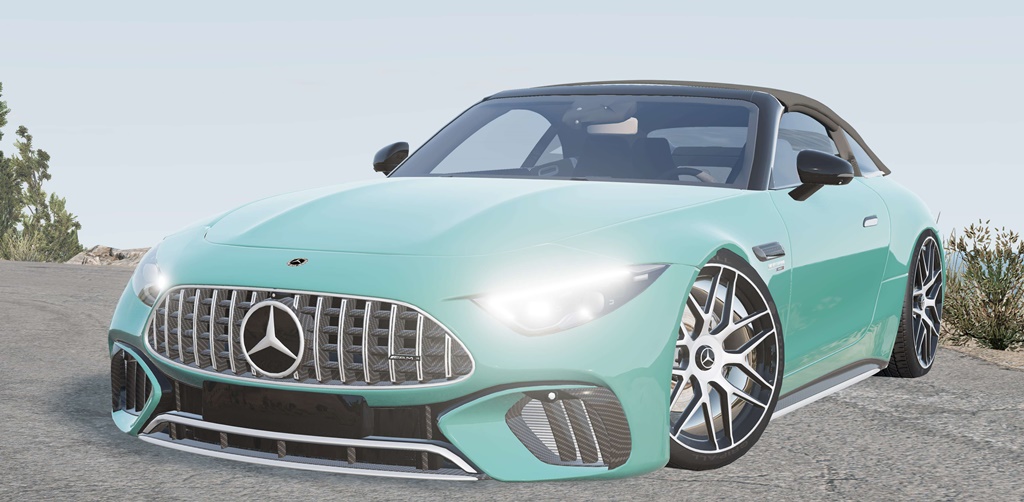 BeamNG - Mercedes-AMG SL 63 (R232) 2022 Car Mod