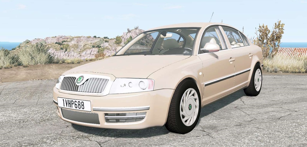 BeamNG - Skoda Superb (3U) 2006 Car Mod