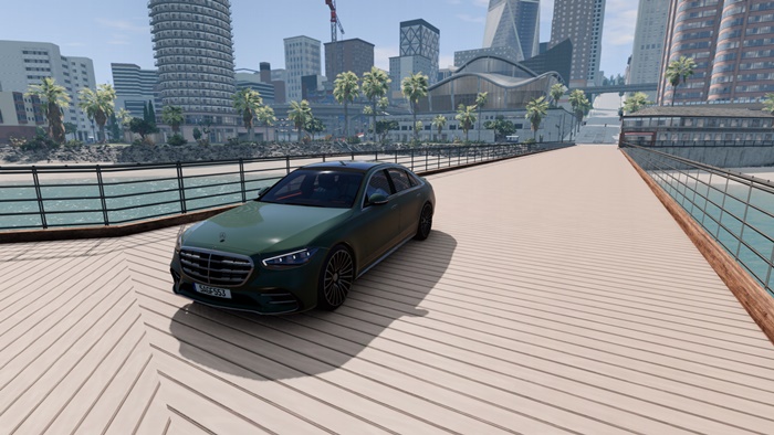 BeamNG – Mercedes-Benz Maybach W223 Car Mod