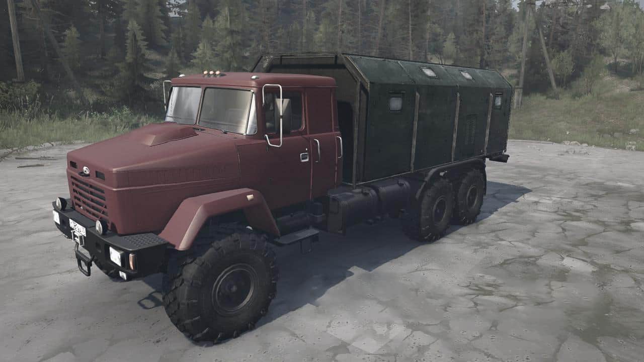 Spintires:Mudrunner - KrAZ-63221/6446 Truck V23.11.19