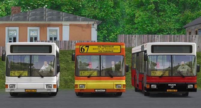 Omsi 2 – Man EN92 Three Perm Repaints Mod