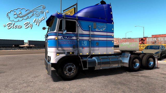 ETS2 - Kenworth KW100e Blew By You Skin (1.35.X)