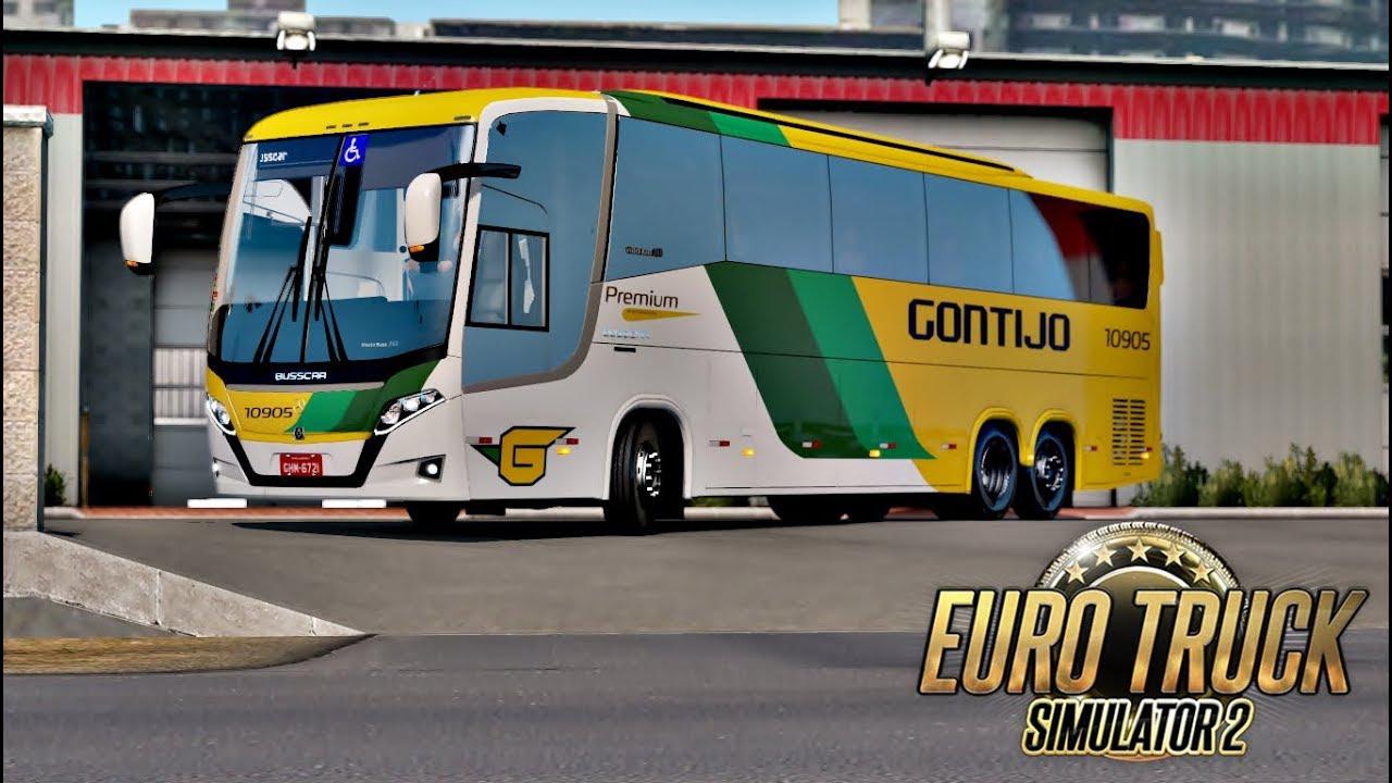 ETS2 - Busscar New VisstaBuss 360 6x2/4x2 MB (1.36.x)