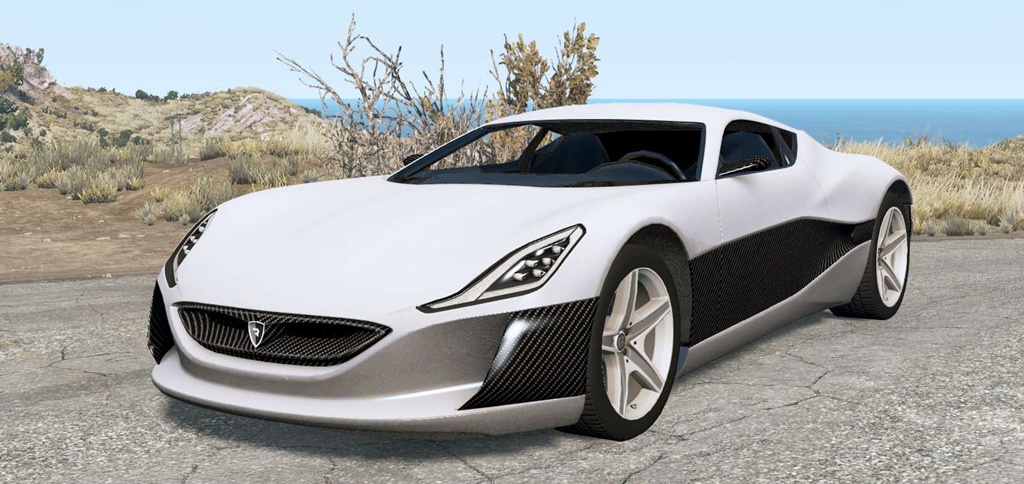 BeamNG - Rimac Concept One Car Mod