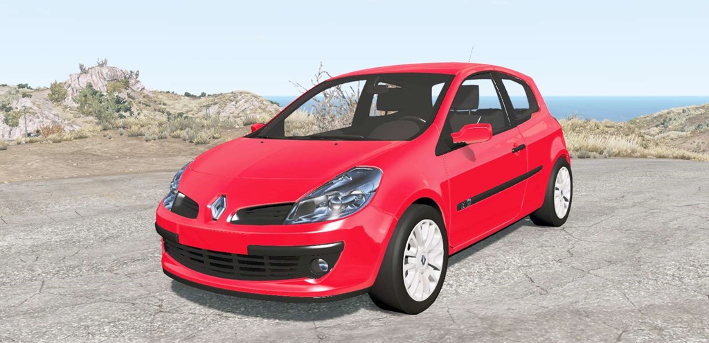 BeamNG - Renault Clio 3-Door 2006 Car Mod