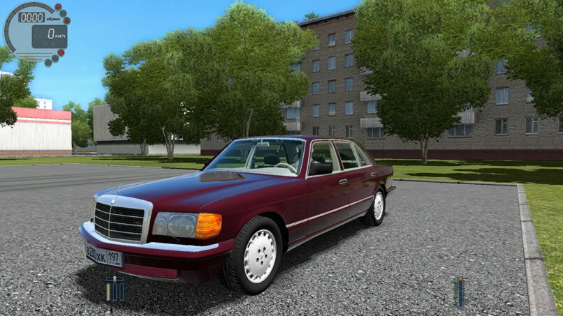 City Car Driving 1.5.9 – Mercedes-Benz 560 Sel W126