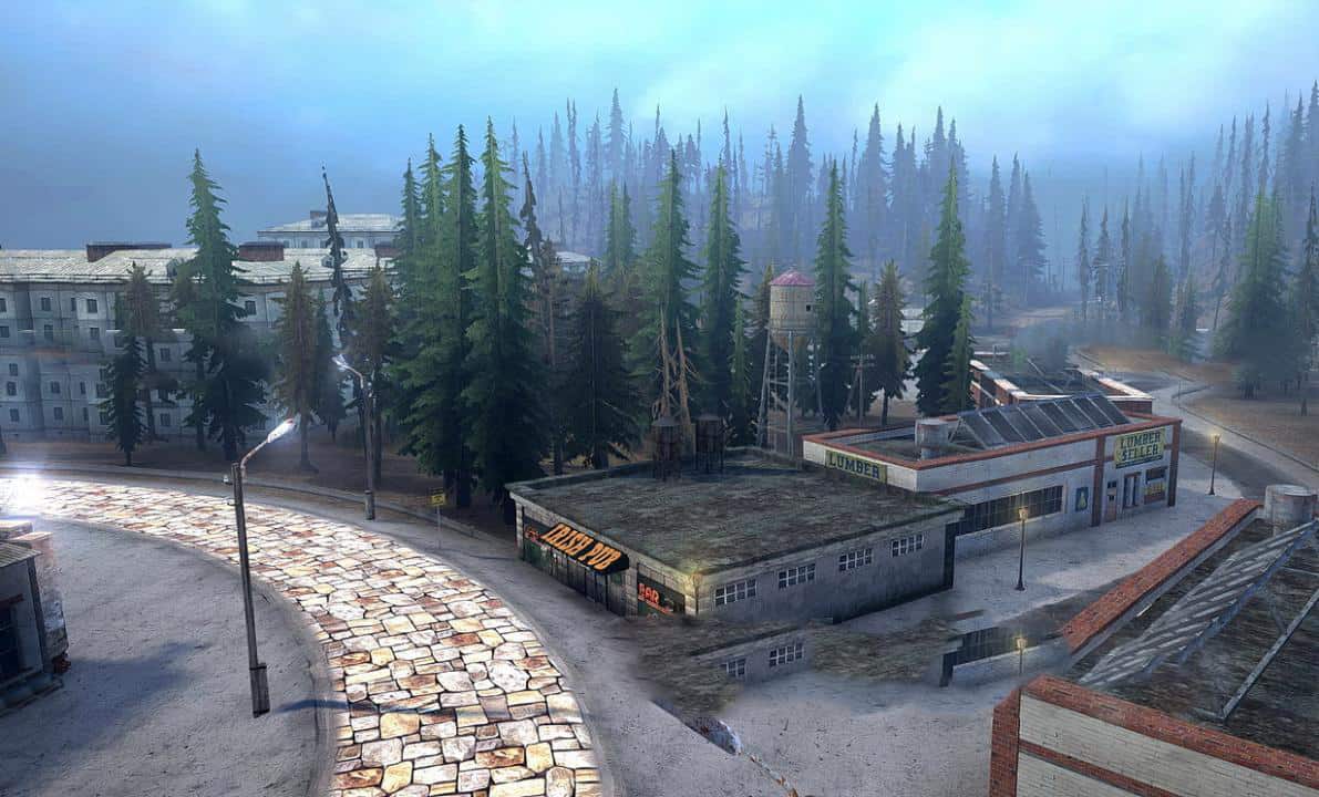 Spintires:Mudrunner - Ravine Map V1.0