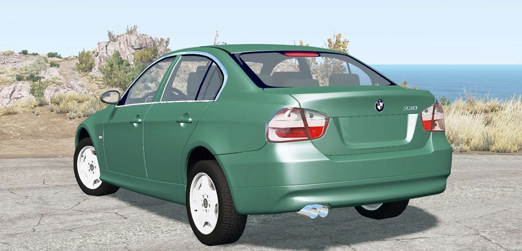 BeamNG - BMW 330i Sedan (E90) 2005 Car Mod