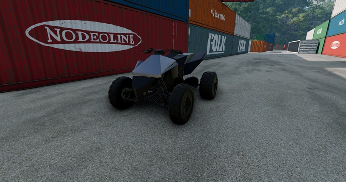 BeamNG – Tesla Cyberquad Mod