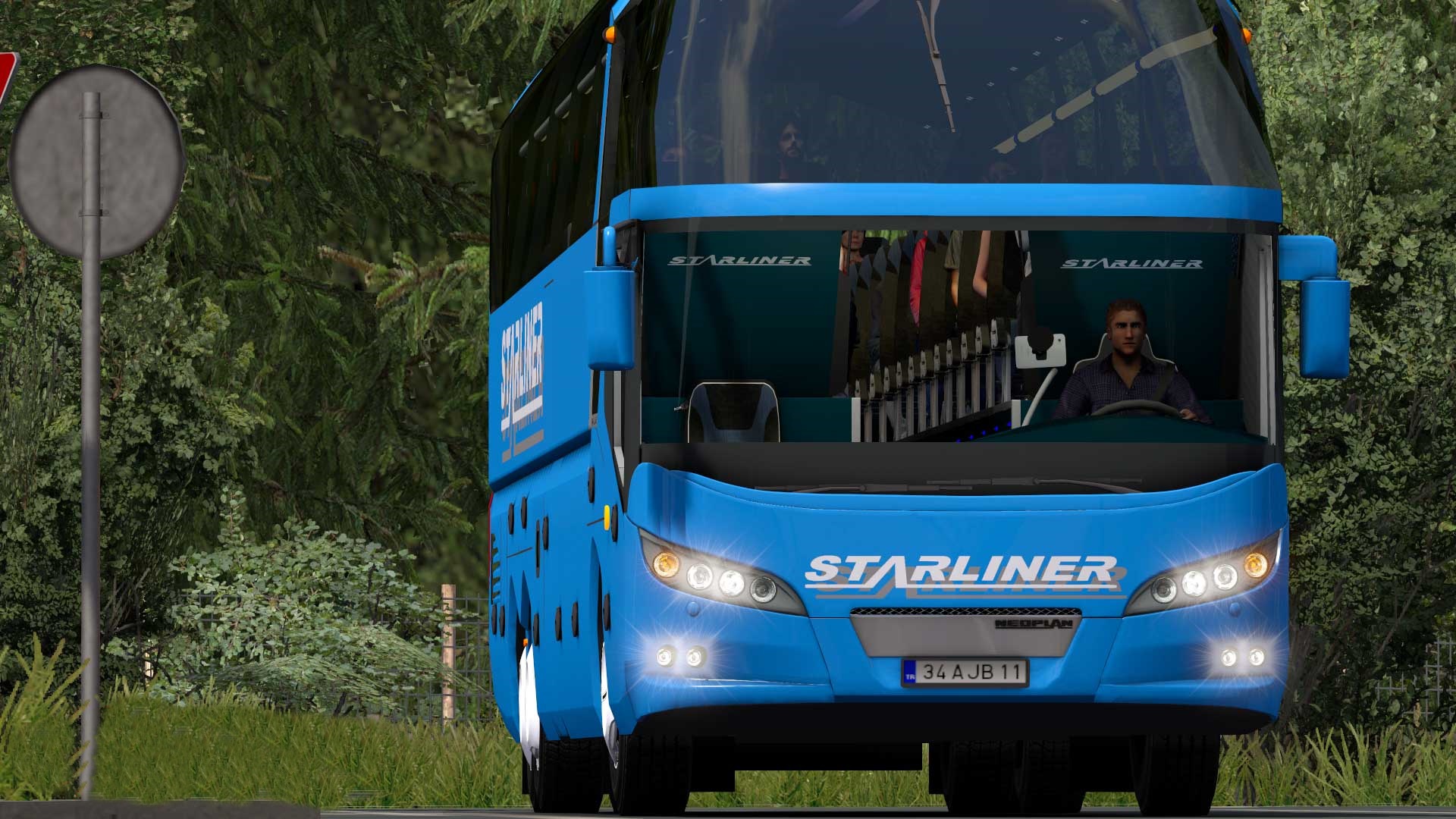 ETS2 - Neoplan Starliner 2 Bus Mod (1.39.x)