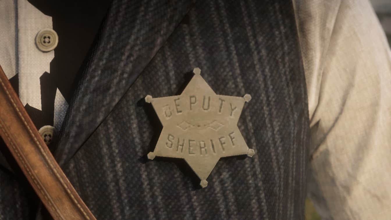 RDR2 - Sheriff Badge