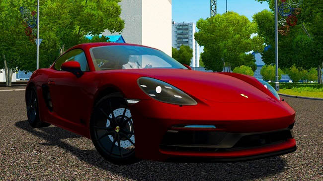 City Car Driving 1.5.9 - Porsche 718 Cayman GTS 2018